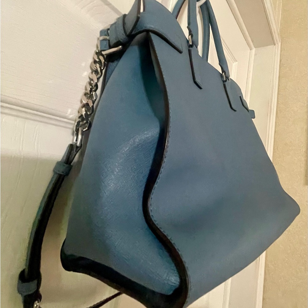 Michael Kors Emma saffaino leather Chain Detail Tote - Picture 10 of 12